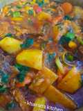 Potatoes and vegetables stew