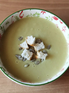 Una foto de Vichyssoise ligera