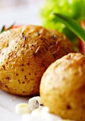 صورة لوصفة طريقة عمل بطاطا مشوية بالميكرويف