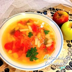 A picture of Easy Potato Bean Soup.