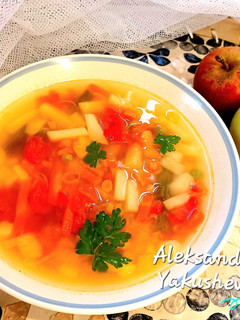 A picture of Easy Potato Bean Soup.