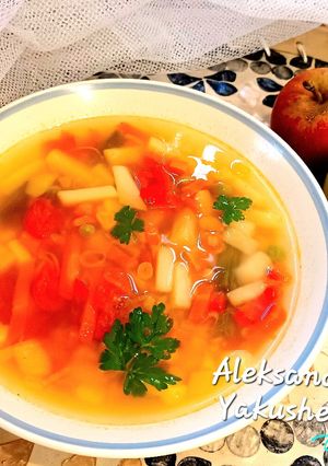 A picture of Easy Potato Bean Soup.