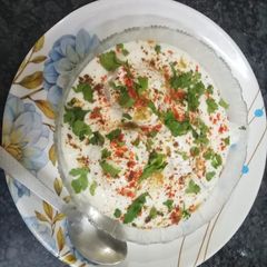 Dahi vada A picture of Dahi vada.