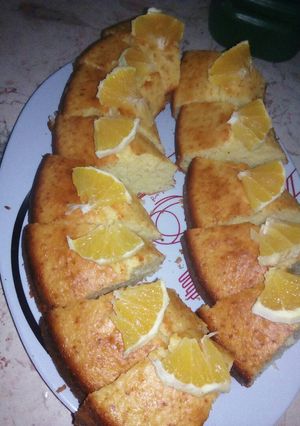 صورة لوصفة كيكة البرتقال