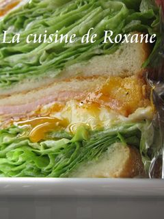 A picture of Lettuce-Packed Sandwich.