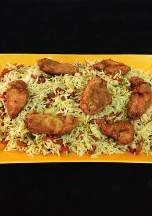 A picture of Egg Fried Rice #CookpadApp.