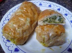 Una foto de Rollos de pollo