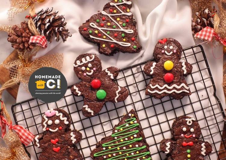 Homemade Brownies (Christmas Edition)
