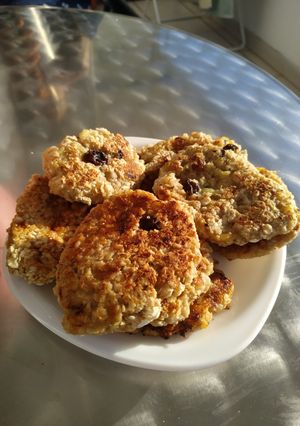 Una foto de Galletitas de avena y banana