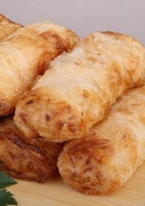 صورة لوصفة طريقة عمل السبرنج رول بالدجاج