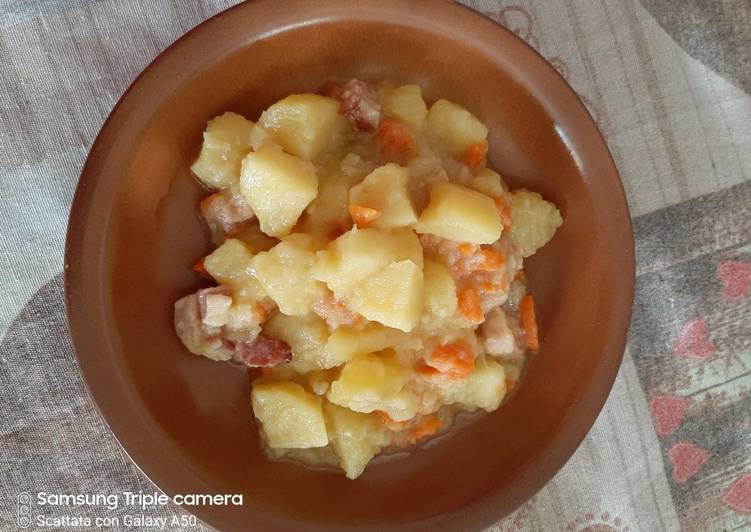 Zuppa di patate e zucca