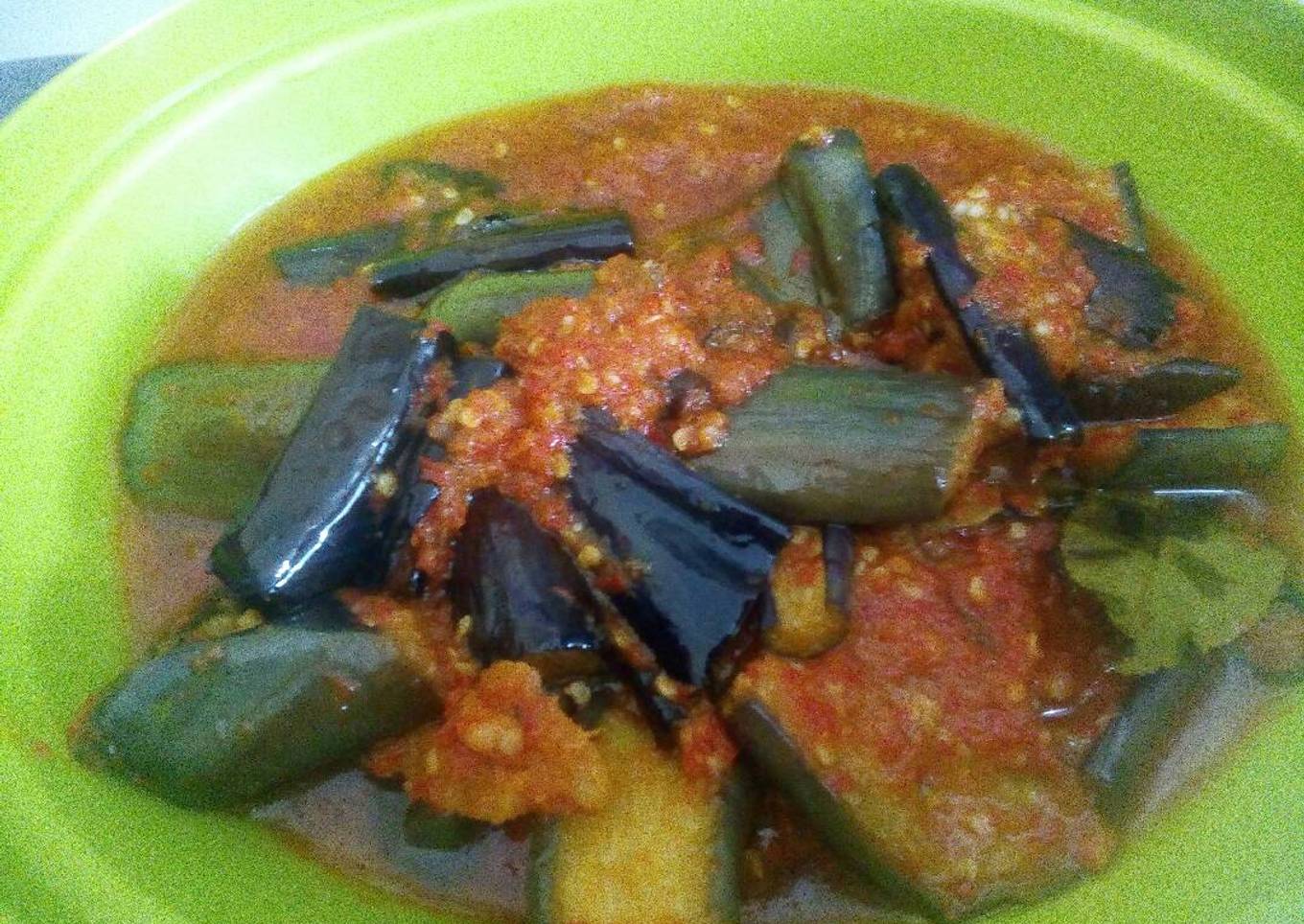 Terong balado daun jeruk