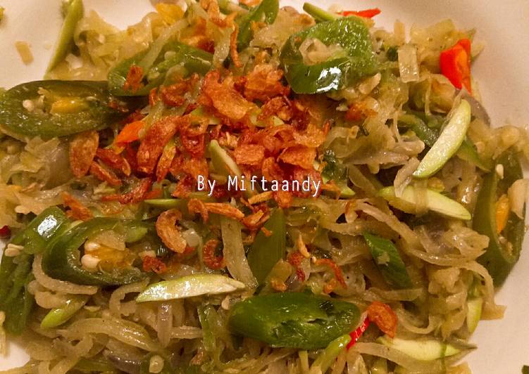 Resep Tumis Labu Siam Pete Cabe Hijau, Lezat