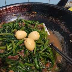รูปของ Kangkung Tauco Cah Sapi