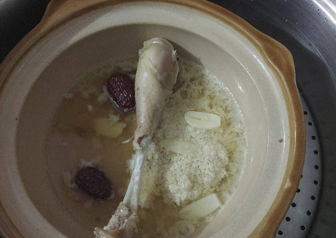 MPASI 10m+ sup herbal babi tim ayam