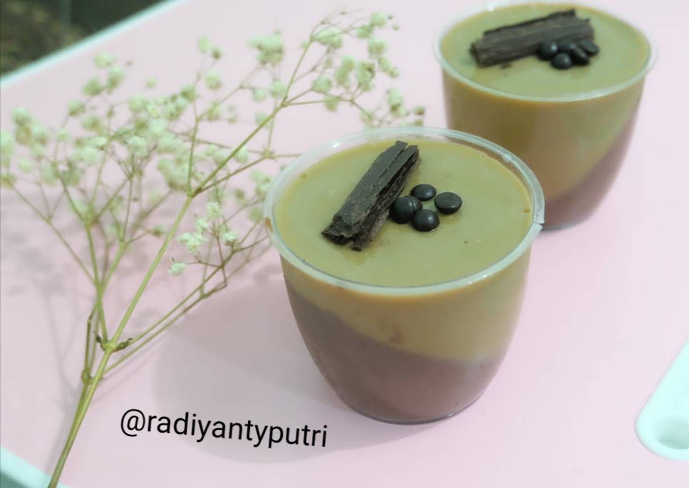 Choco Coffee Silky Pudding