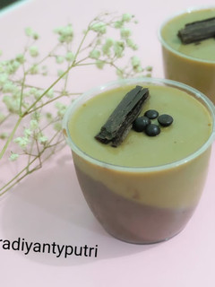 Foto resep Choco Coffee Silky Pudding
