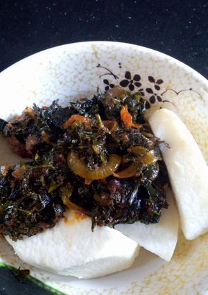 A picture of Veggies white yam.