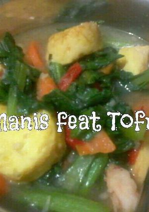 Foto resep Sawi Manis ft Tofu telur