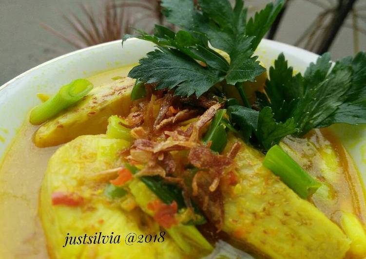 Resep Kakap sayur kuning Anti Gagal