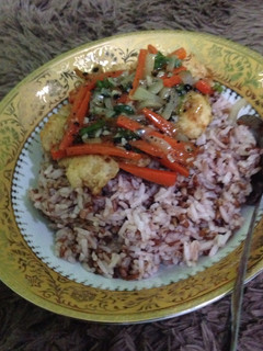 Foto resep Rice bowl ayam lada hitam