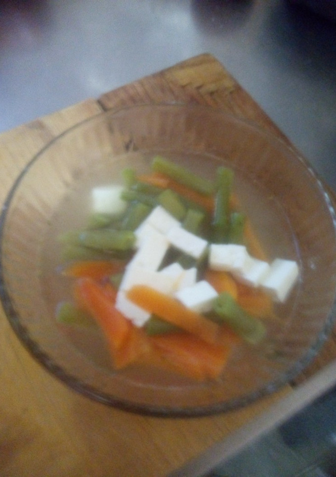Una foto de Caldo tlalpeño