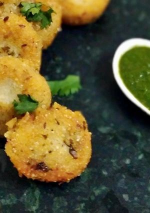 A picture of Samak rice kebabs.