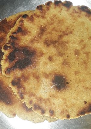 A picture of Mithi roti (holi special).