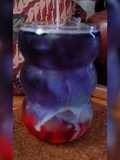 Rose And Butterfly Pea Tea Latte