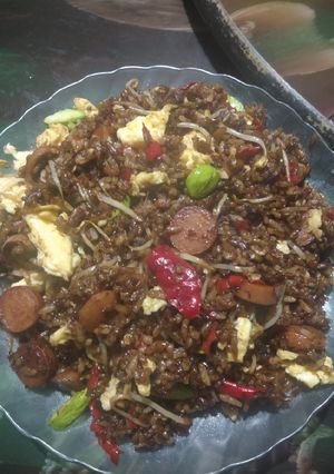 Foto resep Nasi goreng jawa petai