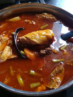 Una foto de Caldo Tlalpeño
