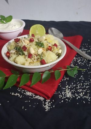 A picture of Sama rice Khichdi.