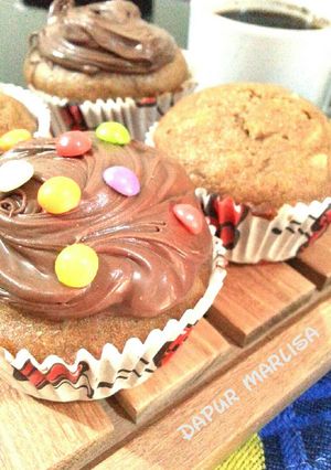 Foto resep Whole Wheat Banana Mufin