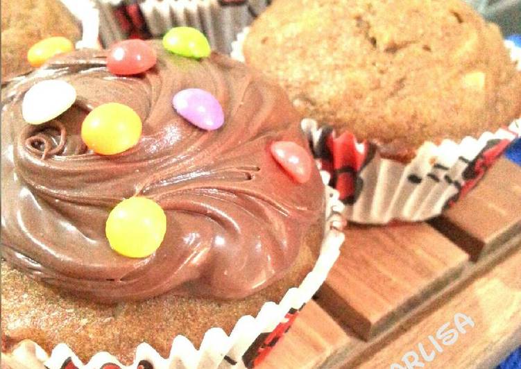 Resep Whole Wheat Banana Mufin Anti Gagal