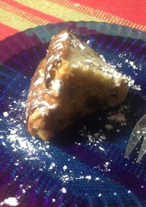 Una foto de Budín de pan sencillo