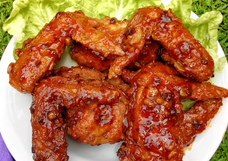 12 Resep: Honey Spicy Chicken Wings Untuk Pemula!