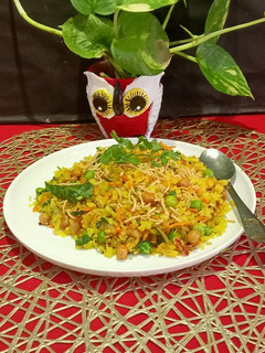 A picture of Jhatpat Breakfast Poha.