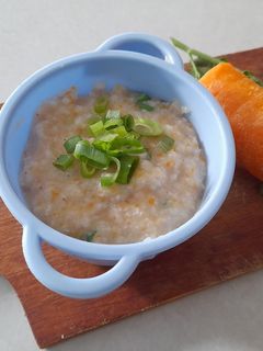 Foto resep Mpasi bubur rendang wortel