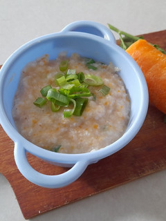 Foto resep Mpasi bubur rendang wortel