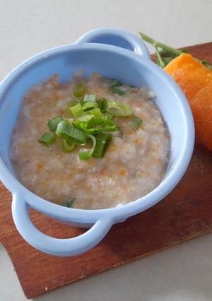 Foto resep Mpasi bubur rendang wortel