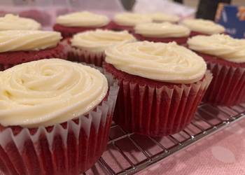 How to Recipe Delicious Red velvet cupcakes