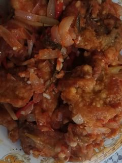 Foto resep Ayam Asam Manis