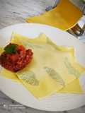 Incontri :Raviolo aperto al ragù di polpo (omaggio a Gualtiero)