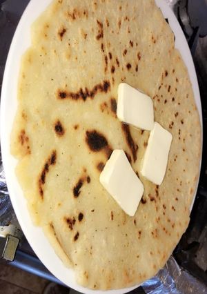A picture of Makki Ki Roti.