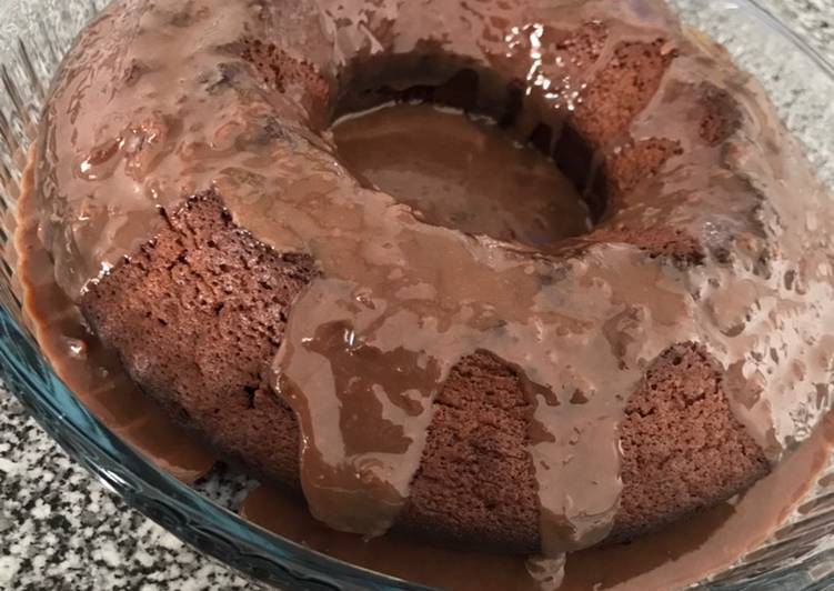 Bolo de chocolate simples