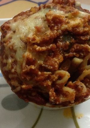 A picture of Pasta for 1.