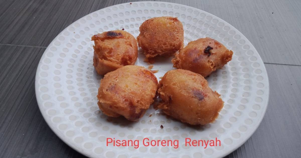 Resep Pisang Goreng Renyah Oleh Nurul Wahdah - Cookpad