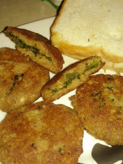 A picture of Chatpaty Shami kabab.