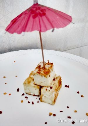 A picture of Falahari Paneer tikka.