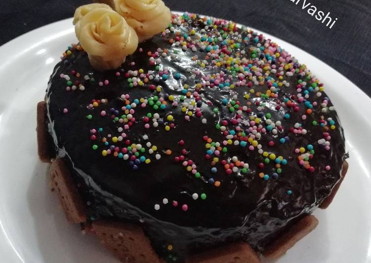 Chocolate samolina cake